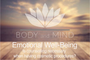 Emotional well-being and cosmetic surgery